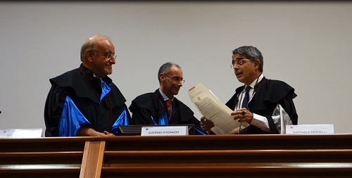Cerimonia di conferimento della laurea magistrale ad honorem a Karl-Otto Apel