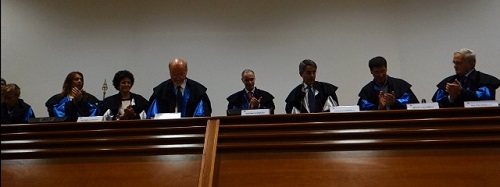 Cerimonia di conferimento della laurea magistrale ad honorem a Karl-Otto Apel