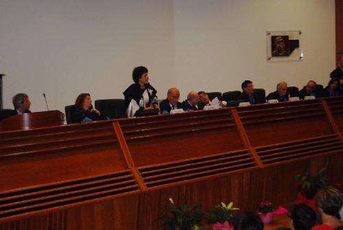 Intervento della prof. ssa Antonella Valenti, coordinatrice del Corso di Laurea in Scienze della Formazione Primaria del Dipartimento di Studi Umanistici