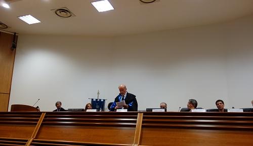 Unical - Cerimonia di conferimento della laurea magistrale ad honorem a Karl-Otto Apel