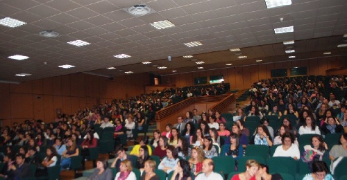 Unical - Aula Magna, luned 19 ottobre 2015 - Cerimonia di conferimento della laurea magistrale ad honorem a Karl-Otto Apel